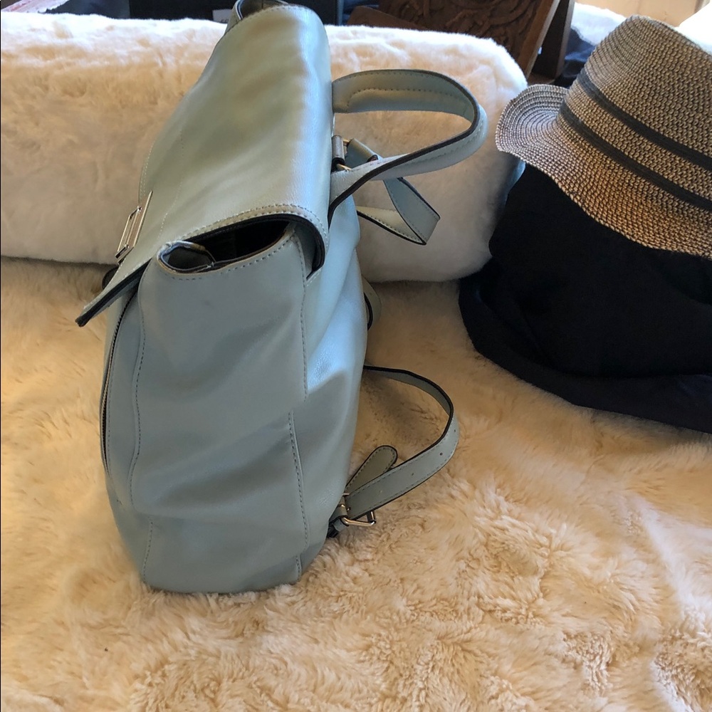 Chic Light Blue Backpack - Picture 4 of 11